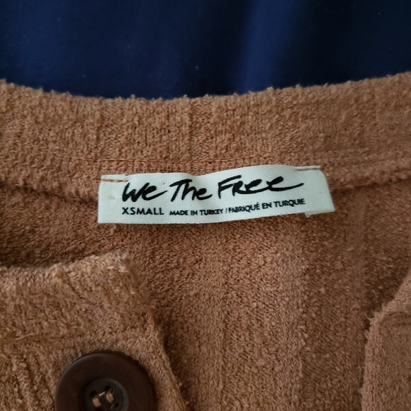 Free people ribbed henley sweater - Picture 2 of 3